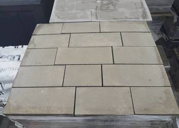 Kostka Brukowa Via Trio 8 cm Pergaminowa Biel Libet Podjazd II gatunek