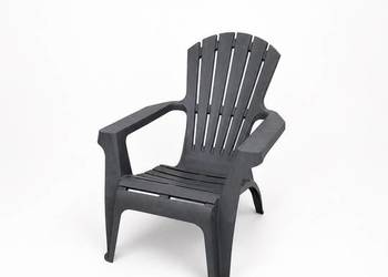 Fotel Ogrodowy Progarden Dolomiti – Styl Adirondack (Antracyt)