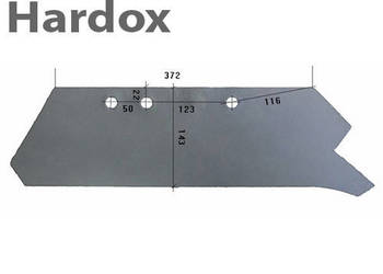 Lemiesz 300hektarów HARDOX 93138/P części do pługa FRAUGDE