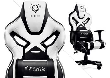 FOTEL dla gracza GAMINGOWY X-FIGHTER powystawowy