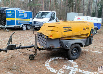 Kompresor śrubowy mobilny sprężarka Atlas Copco XAS 97 DD PE