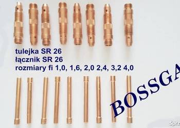 Tulejka oraz łącznik do tiga SR 26 wszystkie rozmiary