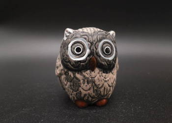 Ceramiczna figurka sowa
