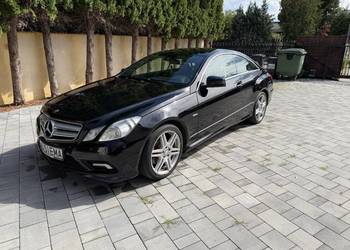 Mercedes E Coupe 350CDI 231KM. Salon Polska. Pierwszy właściciel