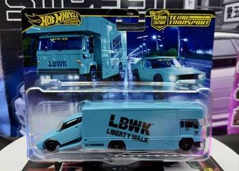Hot Wheels -Team Transport - LBWK Nissan Skyline & Fleet Flyer - BOX 7