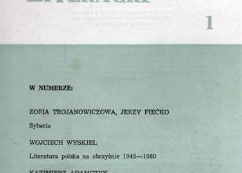 RUCH LITERACKI - KRAKÓW - 1988 - NR 1