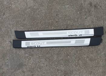 SKODA OCTAVIA III LISTWA PROGOWA LEWA PRAWA PRZOD 5E0853492B