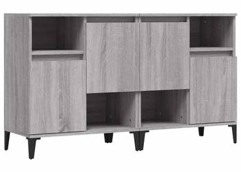 Komody 2 szt. szary dąb sonoma 60x35x70 cm WM-3185733