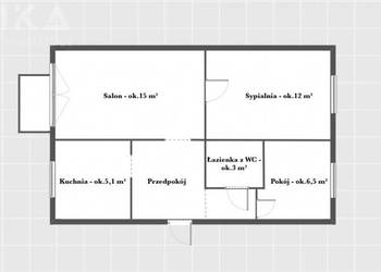 Oferta sprzedaży mieszkania Bydgoszcz 47.1m2 3 pok