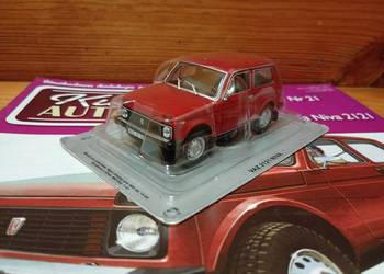ŁADA WAZ 2121 NIVA deagostini kultowe auta PRL model deagostini 1:43