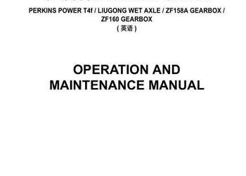Liu Gong 835H instrukcja obsługi i serwisowa PL