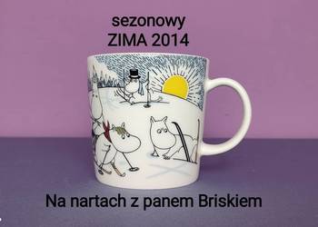 Muminki KUBEK Moomin Arabia Finland - ZIMA 2014 Na nartach z panem Briskiem
