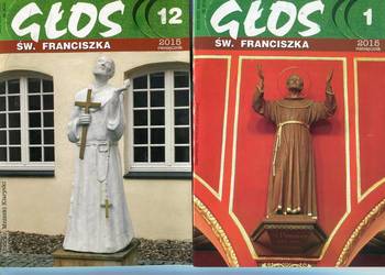 Głos św. Franciszka Miesięcznik Rocznik 2015 komplet