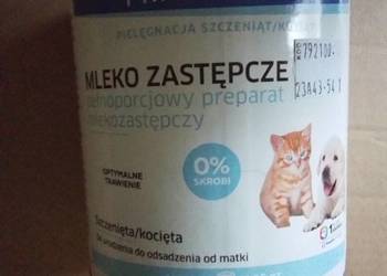 Preperat mlekozastępczy dla kociąt i  szczeniąt.