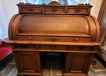 Biurko antyczne cylindrowe