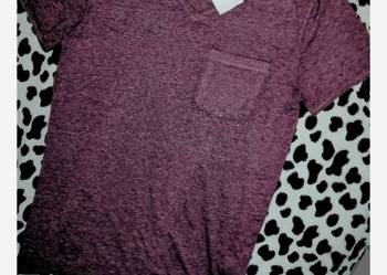 H&M koszulka bluzka t-shirt. typu basic, prosta, klasyczna. regular fit