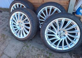 Felgi aluminiowe Tomason TN16 5x108 wraz z oponami letnimi 245/45/18 cali