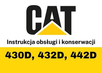 DTR Instrukcja obsługi, katalog, UDT- serwis - CAT 430D, 432D, 442D
