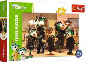 Puzzle 60 Rodzina Treflików 17308 wymiary 33x22cm