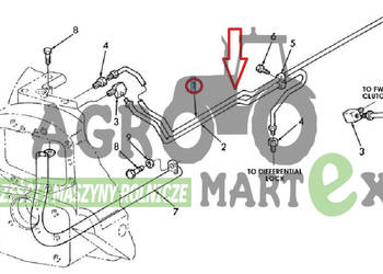 9823511, 89823511 RURKA SZTYWNA CNH