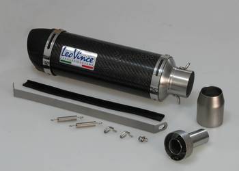 TŁUMIK uniwersalny wydech Akrapovic LeoVince prawdziwe WŁÓKNO WĘGLOWE