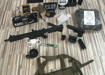 Zestaw ASG – repliki + akcesoria – gotowy do gry!