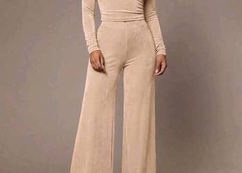 Komplet damski dzianinowy