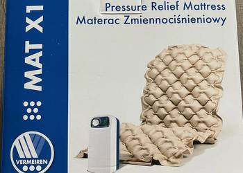 Nowy materac zmiennociśnieniowy Vermeiren Mat X1 medyczny przeciwodleżynowy