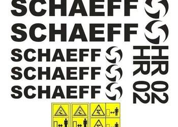 Naklejki oklejenie - SCHAEFF HR 02 Zamiennik