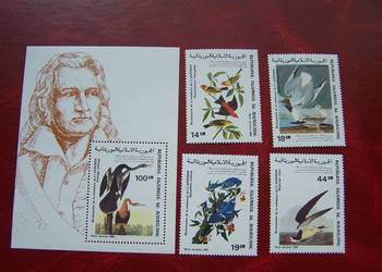 Mauretania 1985 MNH Mi. 852/55 Fauna Ptaki  a
