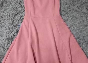 H&M Codzienna/Letnia sukienka w kolorze różowym. XXS