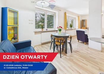 2 pokoje, duże okna, ogródek, garaż, piwnica