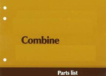 SAMPO SR580 600 650 kombajn katalog części