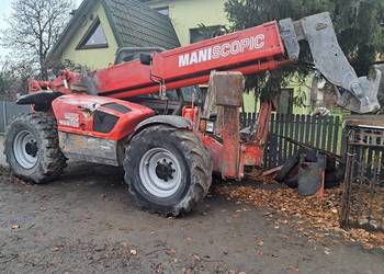 ładowarka Manitou 1440 budowlana 2007r/ laweta
