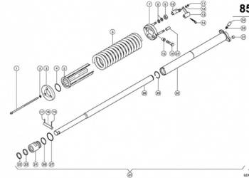 Claas Lexion 580 HYD-SIŁOWNIK MO 0006687513 (Siłownik przyrządu źniwnego)