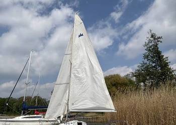 Jacht Micro Flyer 585cm komplet z przyczepą super stan OKAZJA!