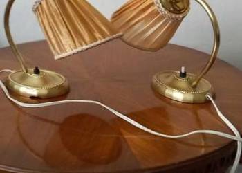 Para małych lampek nocnych z abażurkami. Wysyłka gratis