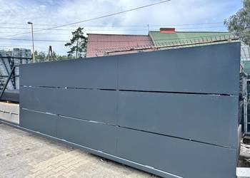 Brama ogrodzeniowa przesuwna H-1,80 L-5m - komplet