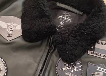Nowa kurtka skórzana Avirex Top Gun skóra czarna