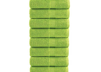 Ręczniczki premium SOLUND 10 szt. zielone 30x50 cm 600 g/cm² WM-137496