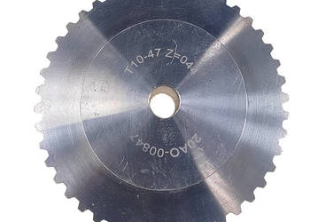 Koło Pasowe 47T10, 44 Zęby, Aluminiowe