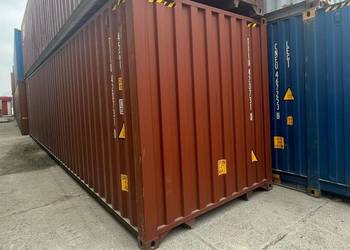 Kontener morski 40 HC 12m | Szczelny po transporcie elektroniki