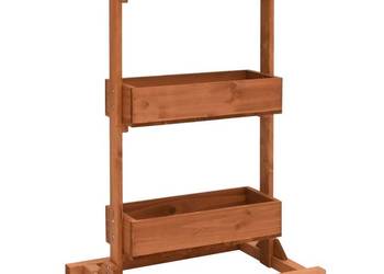 vidaXL Donica, 52x30x78 cm, drewno jodłowe(SKU:47249)