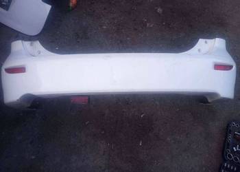 Mazda 5 Premacy 05-10 zderzak tył KOMPLET biały 25D