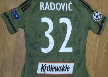 Koszulka Radović Legia Warszawa podpisy Liga Mistrzów 16/17