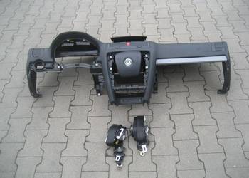 skoda octavia ii 2 04-08r deska rozdzielcza konsola poduszki airbag pasy b…