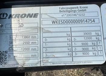 Krone Model: standard, osie BPW