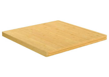 Blat do stołu 90x90x4 cm bambusowy WM-352709