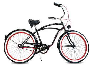Rower miejski beach Cruiser męski 26 / 28 DRACULA RoyalBi