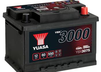 Akumulator Yuasa Standard 12V 60Ah 550A Prawy Plus